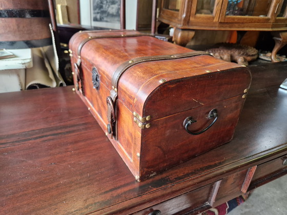 Image 1 of Vintage Wooden Storage Box