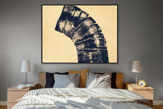 Jürgen Angeler - Black Golden Jet – Dipinti e disegni, Canvas, Abstract (photo 26 of 26)
