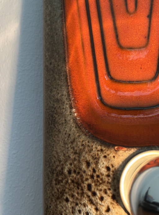 Hustadt Fat Lava Ceramic Wall Lamp