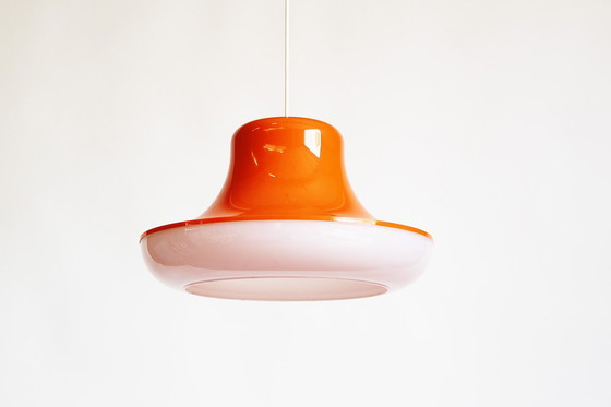 Image 1 of Lampada a sospensione Pop Art vintage di Spage Age di Massive, Belgio, anni &#39;70