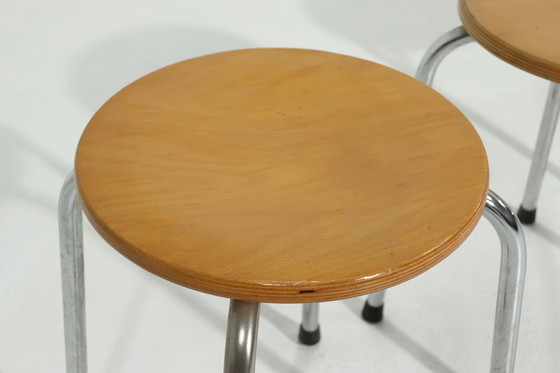 Image 1 of Sgabello industriale design olandese anni '60
