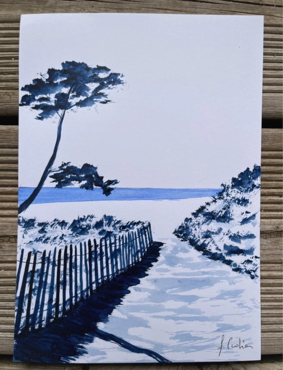 Image 1 of Artist's sketch 21x15cm