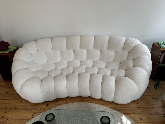 Bubble curve sofa, Roche Bobois, design by Sacha Lakic – 3-5 seaters, Textile (photo 3 of 7)
