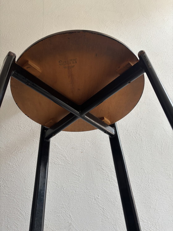 Image 1 of 1970 Spahn tabourets vintage 3 pièces