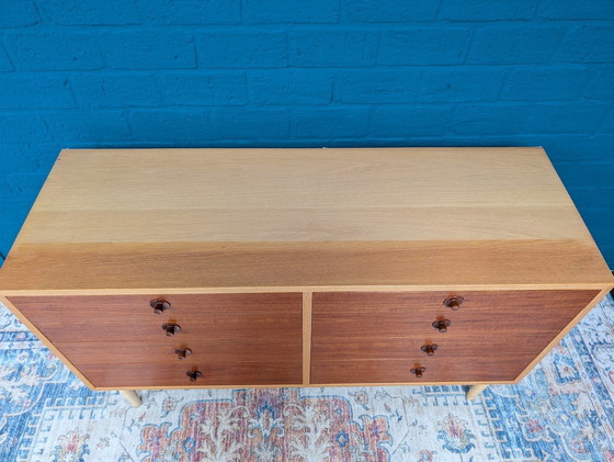Image 1 of Vintage Double Drawer Cabinet, 1960s, Danish Design by Borge Mogensen
