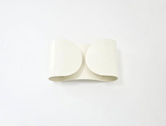 Image 1 of Witte Foglio-schans van Tobia & Afra Scarpa voor Flos, jaren 60