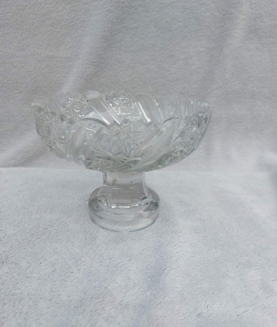 4 decantadores de cristal, incluido un decantador de barco. – Vasos y jarras, Crystal, Glass (photo 5 of 6)