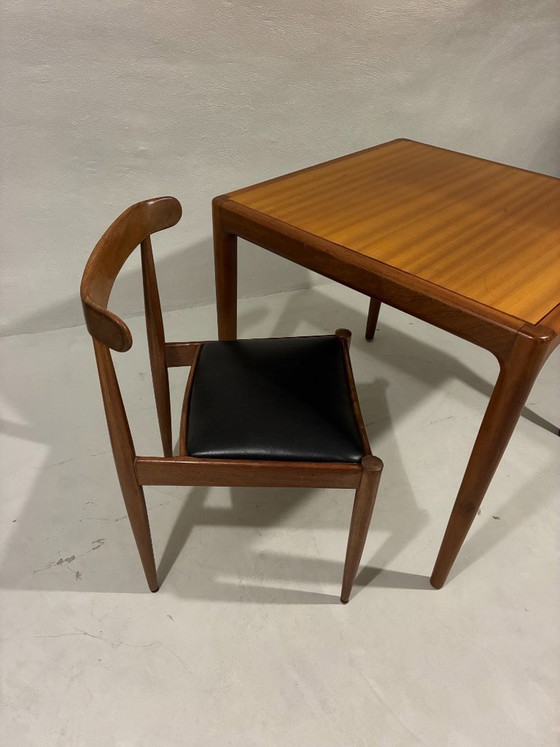 4 sedie Alfred Hendrickx modello '500' – belform, Sedie da pranzo, Wood, Leather (photo 6 of 6)