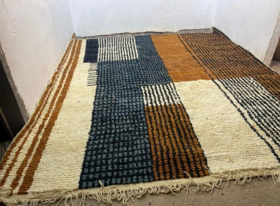 Image 1 of Tapis marocain artisanal en laine 350cmx300cm
