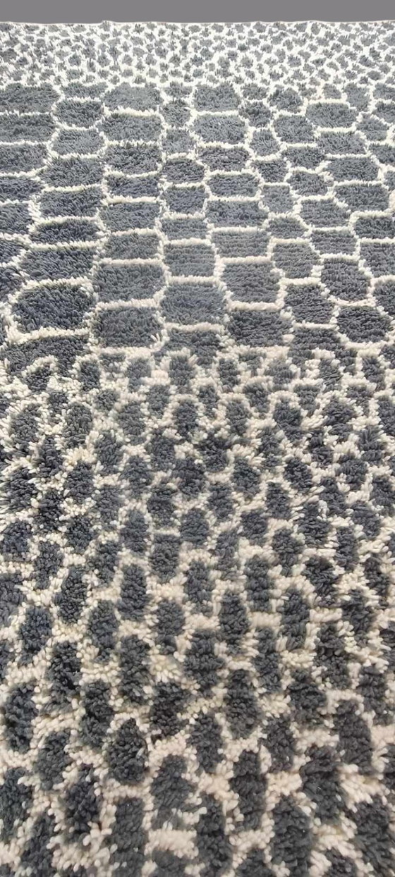 Image 1 of Tapis berbère en laine vierge Tapis marocain - 307 x 213 cm 300 x 200 m Type B13.2