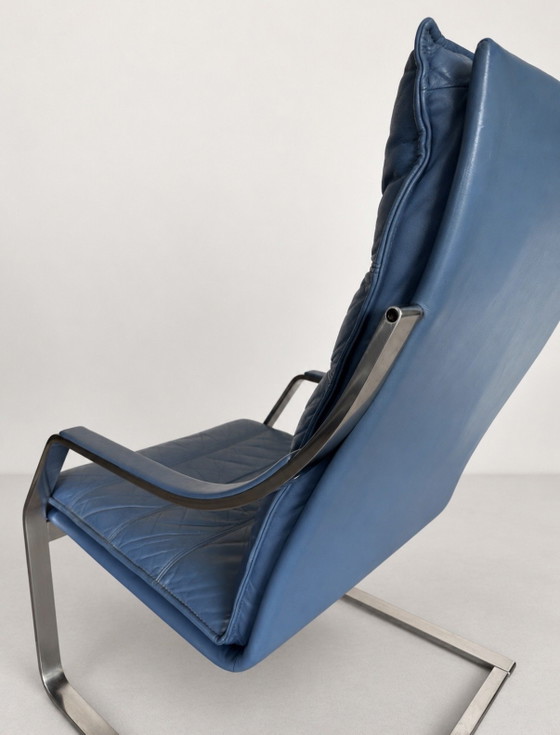 Vintage Art Collection, Walter Knoll, Komet Lounge Chair – Poltrone, Leather, rvs (photo 6 of 15)