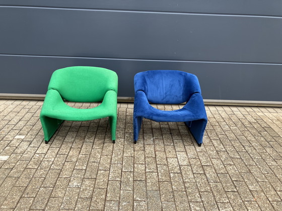 Image 1 of 2x Artifort F580 Groovy (rara primera edición) Pierre Paulin