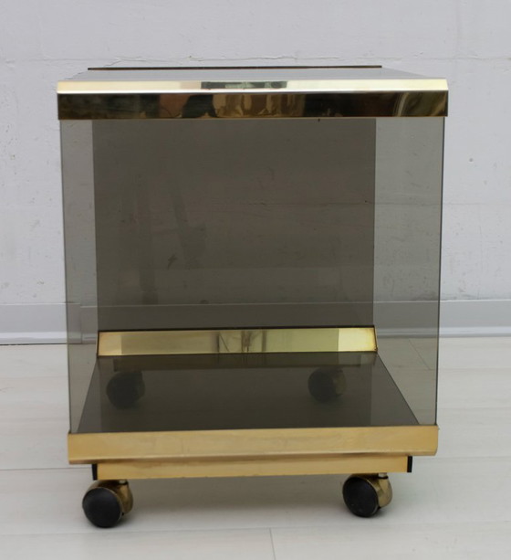 Image 1 of Paar italienische Couchtische von Pierangelo Galotti "George" für Galotti & Radice, 1970