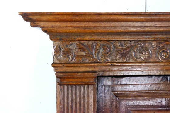 Image 1 of raro gabinete de monedas holandés del siglo XVII