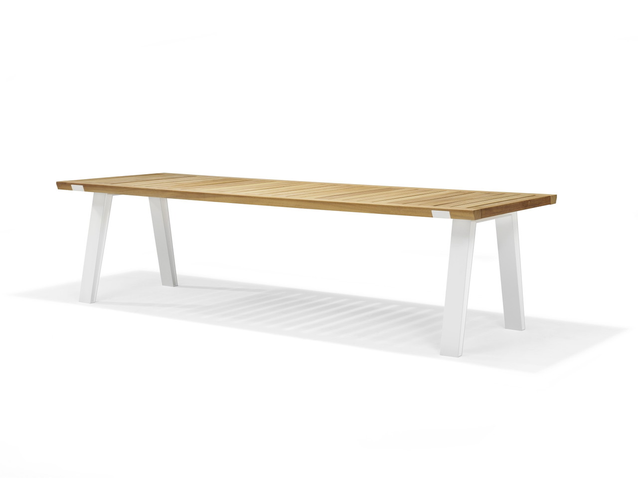 Mesa de jardín exterior Side to Side, 230 x 100 cm