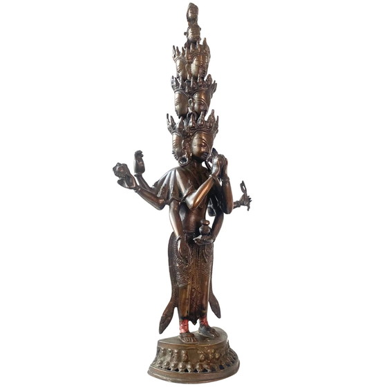 Urna antica francese in bronzo con medaglioni - Neoclassica - c. 1880 – Oggetti decorativi, Bronze (photo 2 of 15)