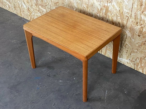 Image 1 of 60's 70's Teak table table basse Coffee Table Henning Kjaernulf Design 70s