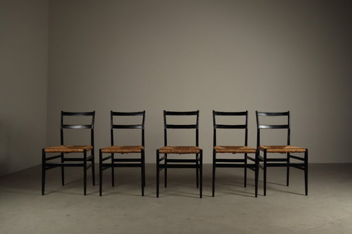 Prime sedie Cassina Leggera 646 di Gio Ponti, Italia 1952