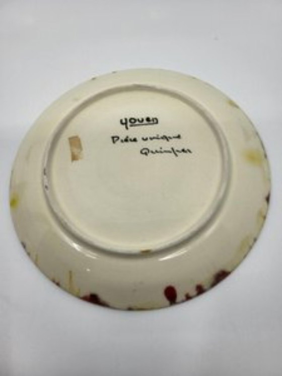 Image 1 of Placa decorativa Youen para Quimper, Francia1950s