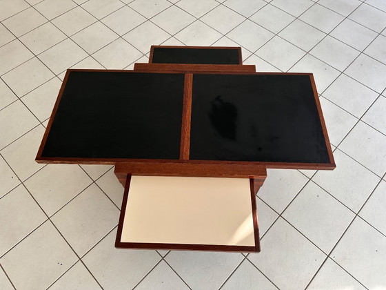 Bernard Vuarnesson For Bellato PAR4 Salontafel – Vintage Vermoedelijk Jaren ’80 – Wood (photo 4 of 8)