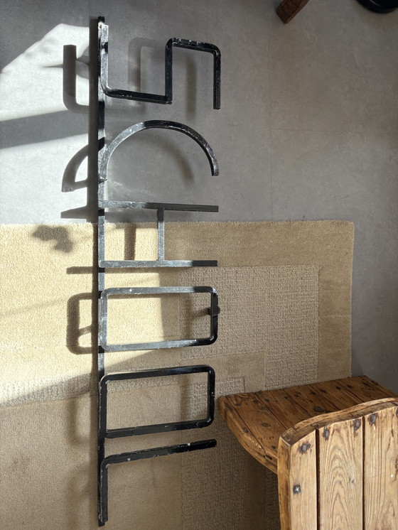 Image 1 of Lettres murales vintage en fonte art déco