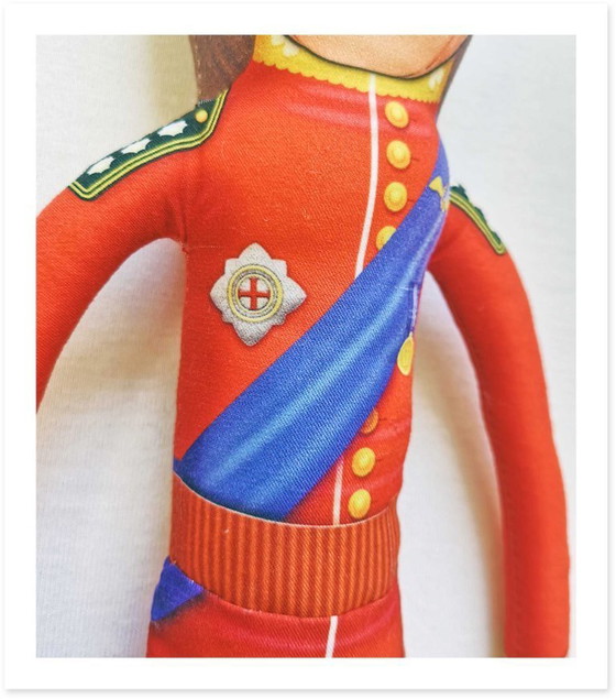 Image 1 of Prince William Art Doll Collectible | Prince William Gift | Royal Family Gift | British Royal Decor