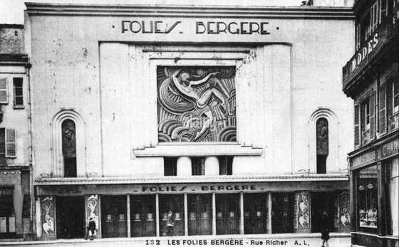 Image 1 of To Maurice Picaud - Folies Bergère Serpentine Dancer