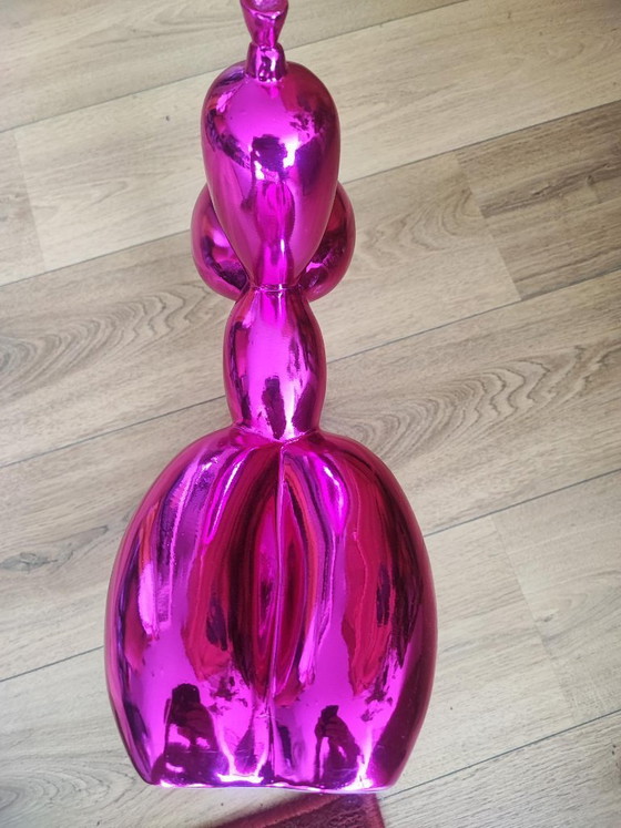 Image 1 of Ballonhund XXL Jeff Koons (nach) Pink