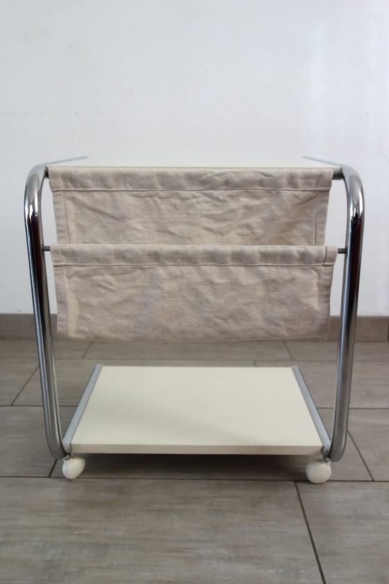 Image 1 of Table d'appoint à roulettes  par Tomas Jelinek, Ikea, 1980