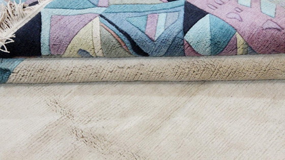 Original Modern Designer Highland Wool Rug Nepal 294 x 202 cm, Rugs & carpets, Beige (photo 7 of 8)