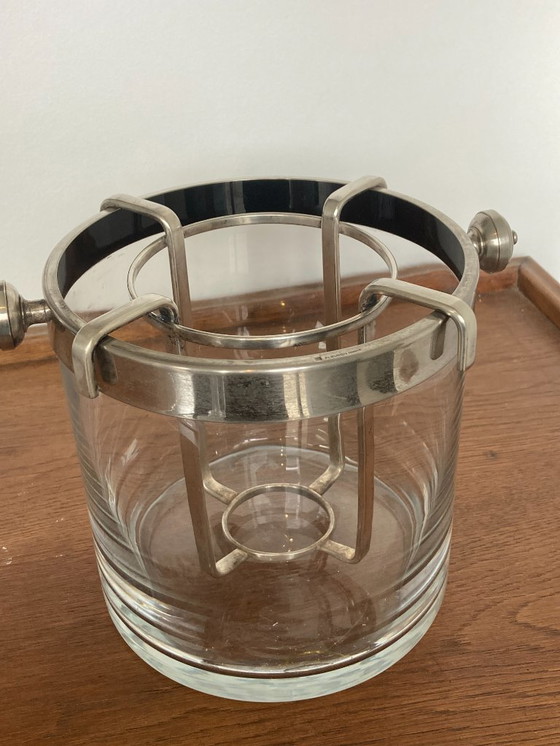 Image 1 of Secchiello per champagne vintage "Fleuron".