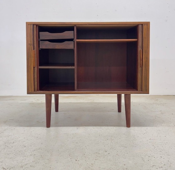 Image 1 of Palissanderhouten jaloeziedeurkast van Kai Kristiansen voor Feldballes