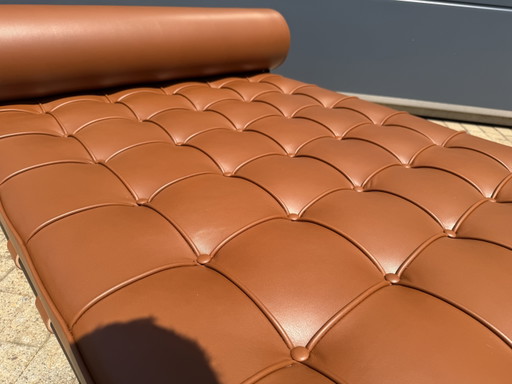 Knoll Barcelona Daybed Cognac Venezia Leder in Nieuwstaat!!