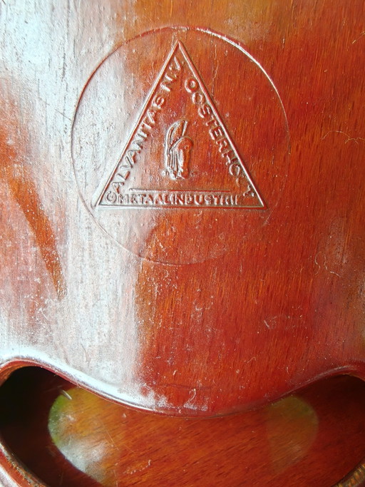 2 sedie Smiley Pagholz con base a croce in metallo – eetkamerstoelen, Wood (photo 2 of 7)