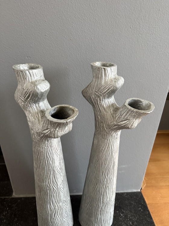 Image 1 of Menno Kroon chandeliers d'objets décoratifs zilverkleurig