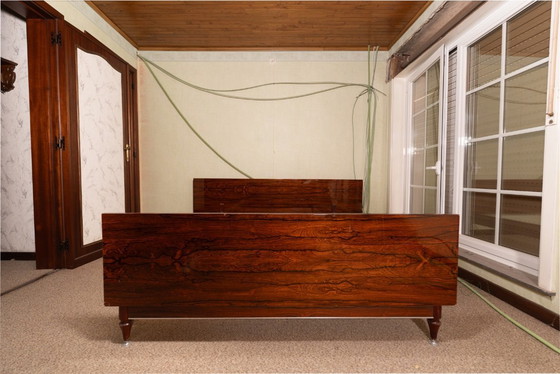 Image 1 of kast, Bed & Nachtkastjes, Vintage Mid-Century Slaapkamerset