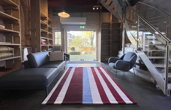 Image 1 of Brink und Campman Marimekko Ralli Teppich in gebranntem Orange