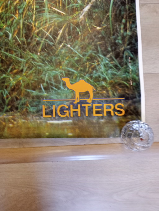 Affiche camel lighters