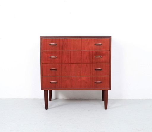 Vintage Deens design ladekast teak, 1960's