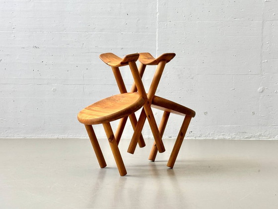 Image 1 of 5 chaises de Rainer Daumiller pour Hirtshals Savvaerk, années 1970
