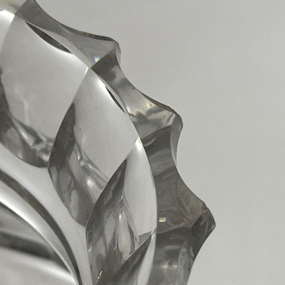 Vase Art Déco en cristal taillé par Joseph Simon pour Val Saint Lambert, années 1920 – Crystal, Art Deco (photo 5 of 13)