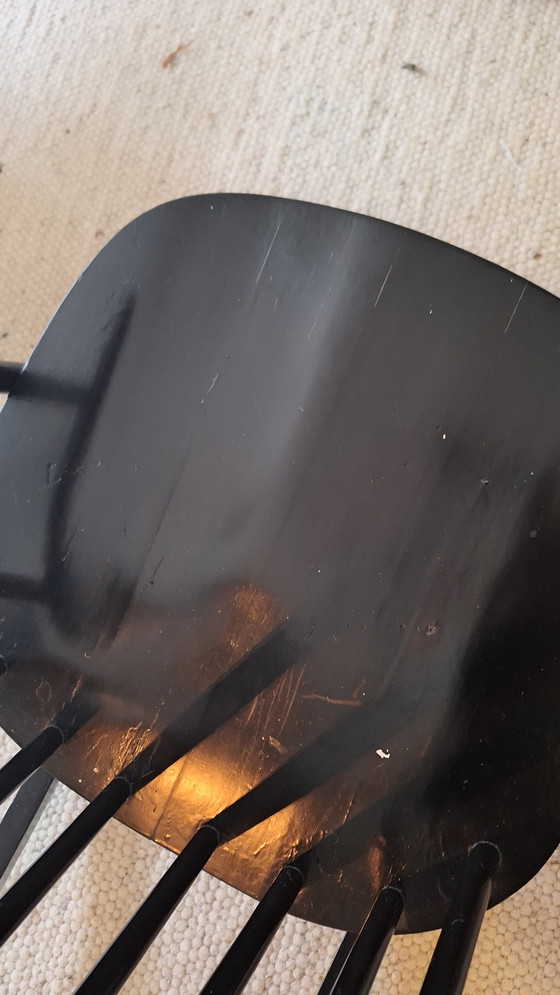 Image 1 of Chaise à bascule style milieu du siècle : Tapiovaara, Lena Larsson