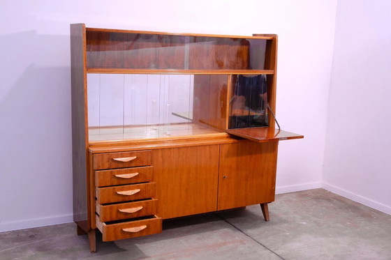 Image 1 of Credenza vintage di metà secolo di Frantisek Jirak, anni '60, Cecoslovacchia