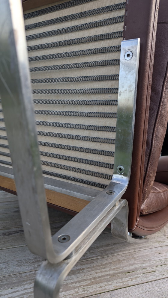 Image 1 of Pieza única - Chaise longue danoise sculpturale des années 1960, atribuida a Poul Nørreklit