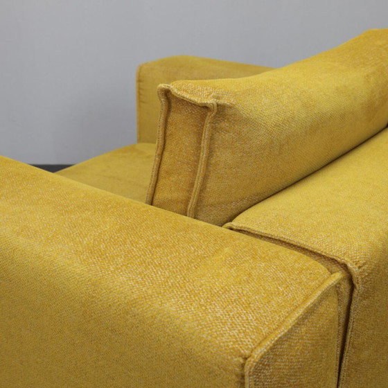 Prachtige set handmade oker/geel loveseats fauteuils – Cotton (photo 5 of 6)