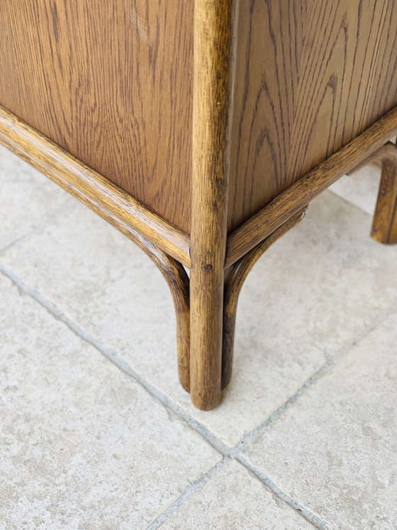 Image 1 of Credenza vintage in frassino e bambù