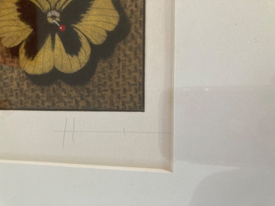 Image 1 of Grabado a media tinta «El niño cambiado» de Byron H. Bratt