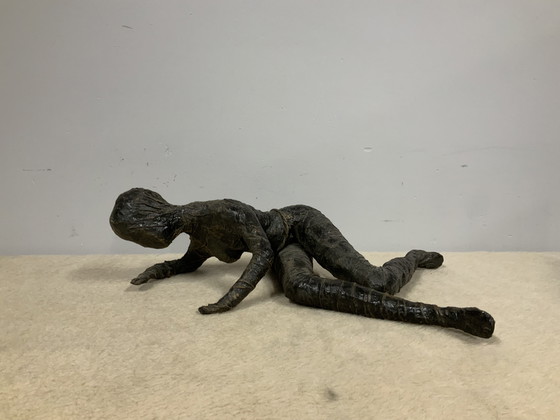 Image 1 of Plaster Statue Wrapped With Canvas Cloth