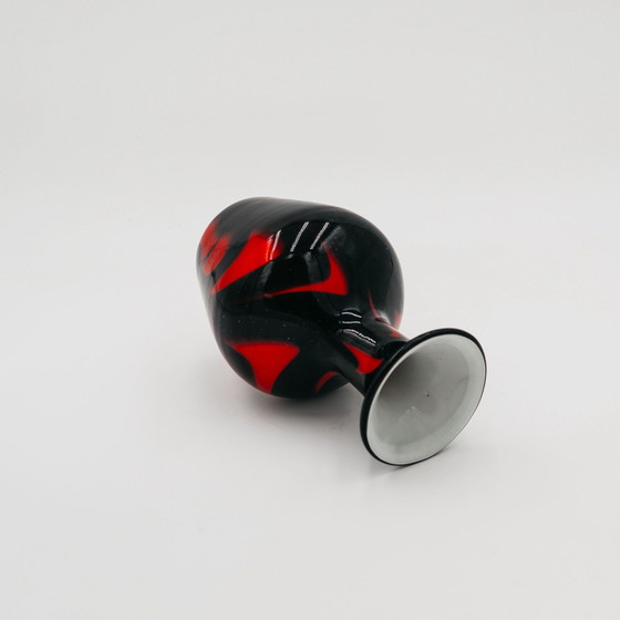 Image 1 of Carlo Moretti Attr. Vintage Collectible Cased Glass Vase from the 1970s