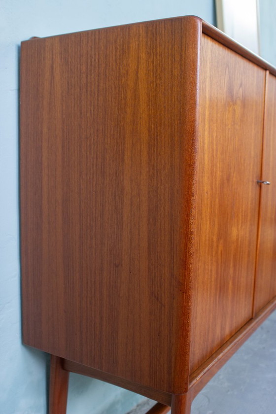 Image 1 of Vintage teakhouten dressoir Svend Aage Madsen Deense jaren 60